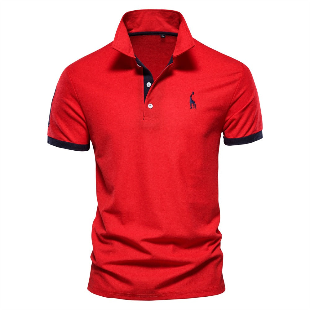 Polo Classique à Manches Courtes pour Hommes – Indispensable de l'Été