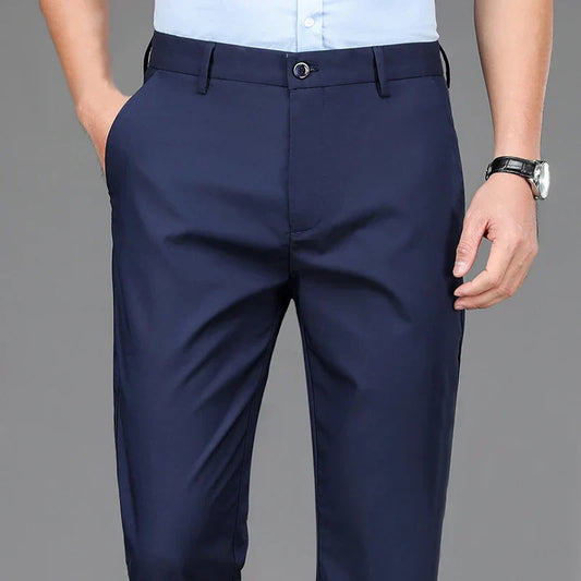 Pantalons Classiques pour Hommes - Coupe Ajustée pour Événements Formels