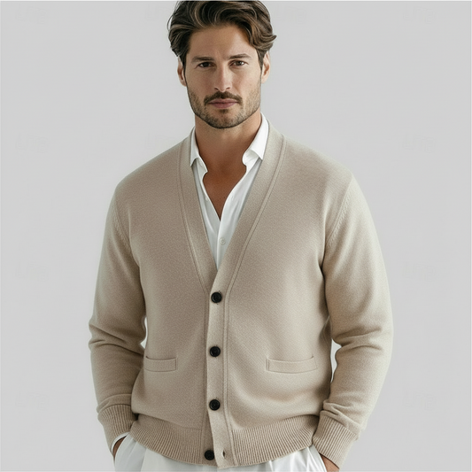 Gilet Classique V pour Hommes à Porter Toute l'Année