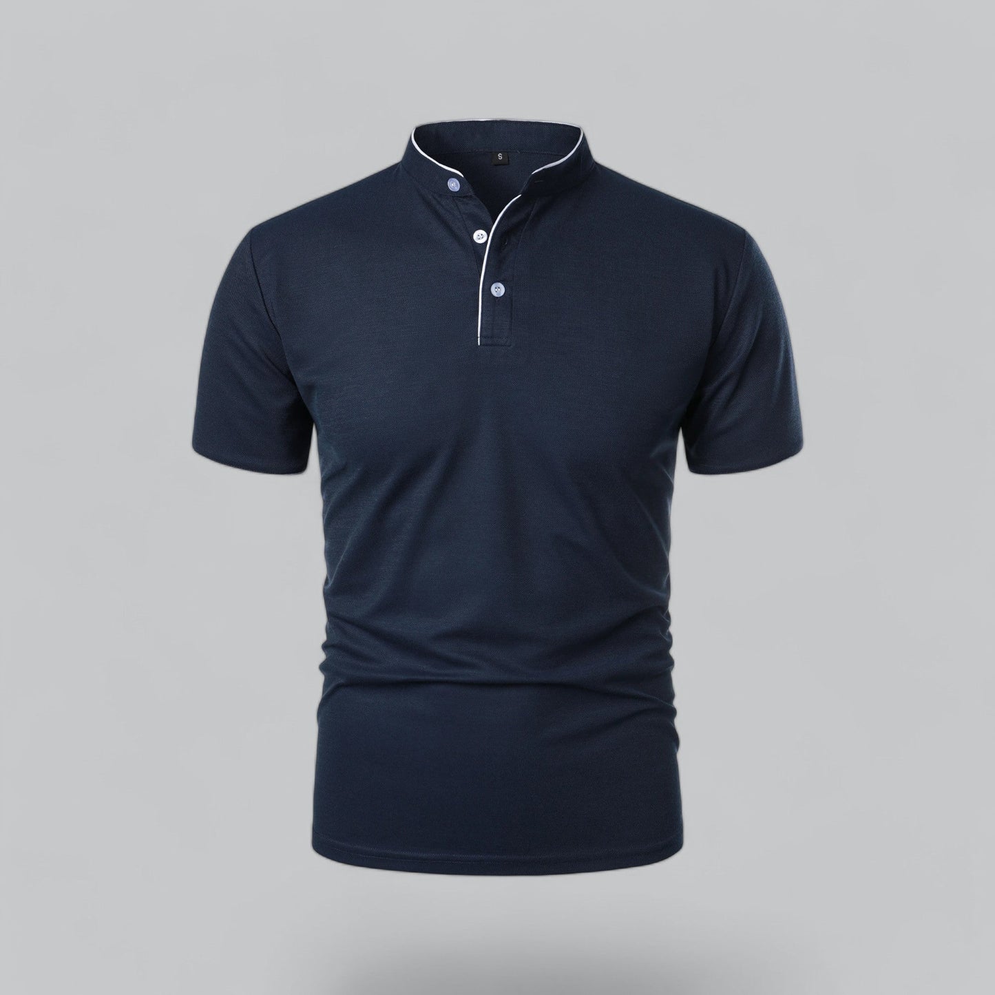 Polo sans col pour hommes – Style classique pour toutes les occasions
