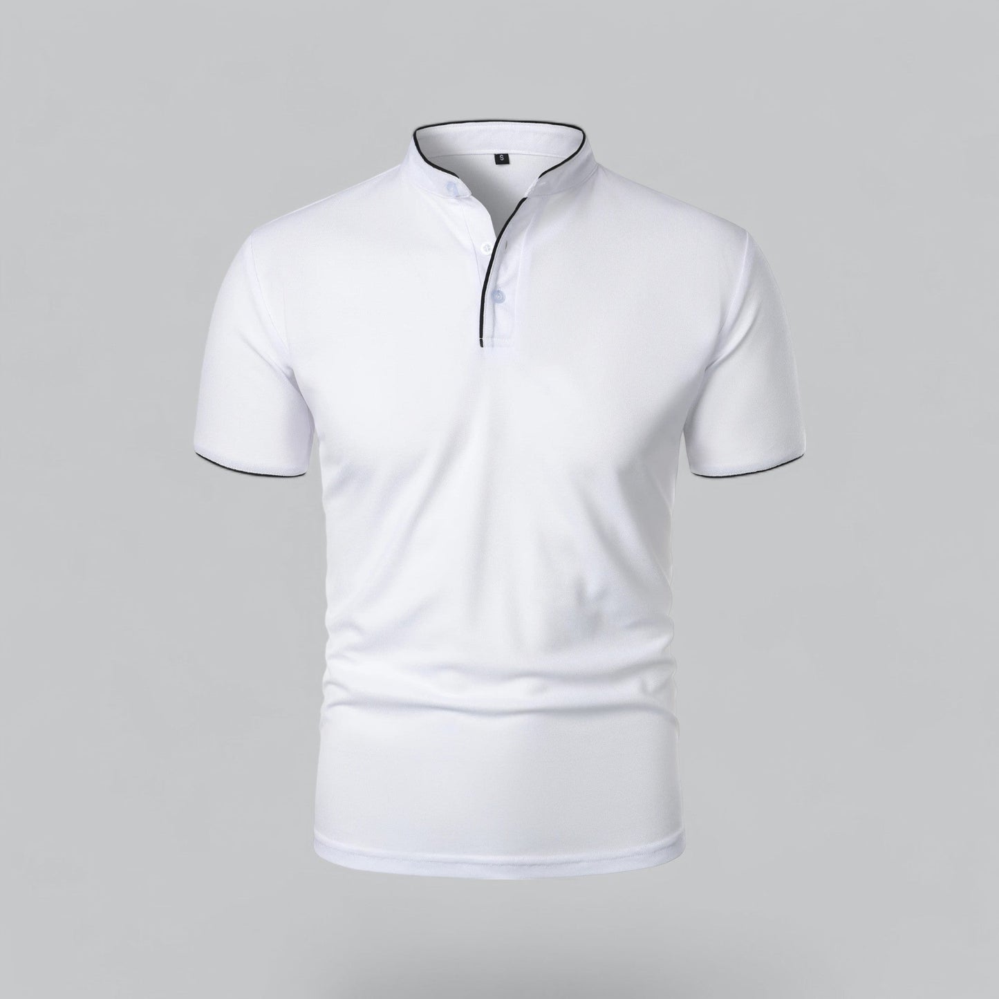Polo sans col pour hommes – Style classique pour toutes les occasions