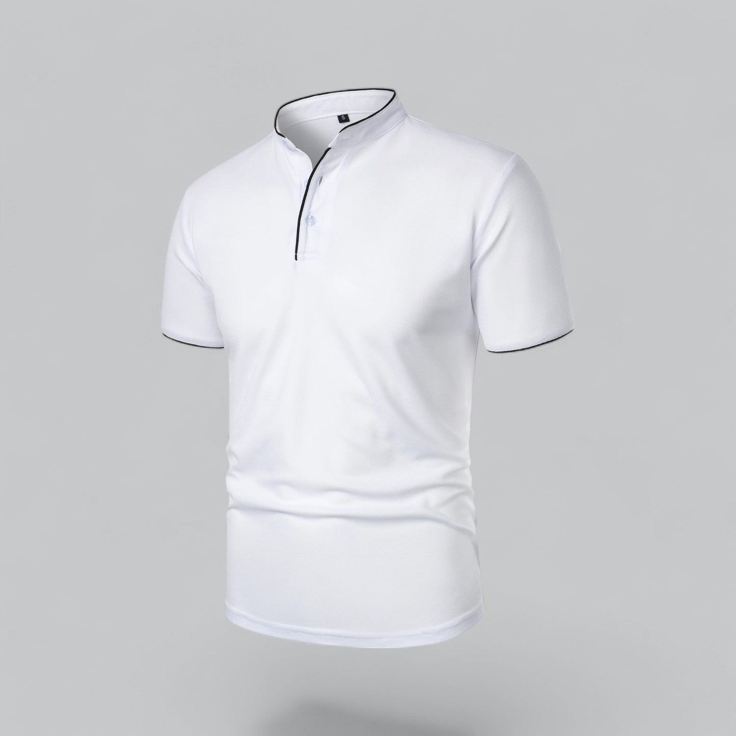 Polo sans col pour hommes – Style classique pour toutes les occasions
