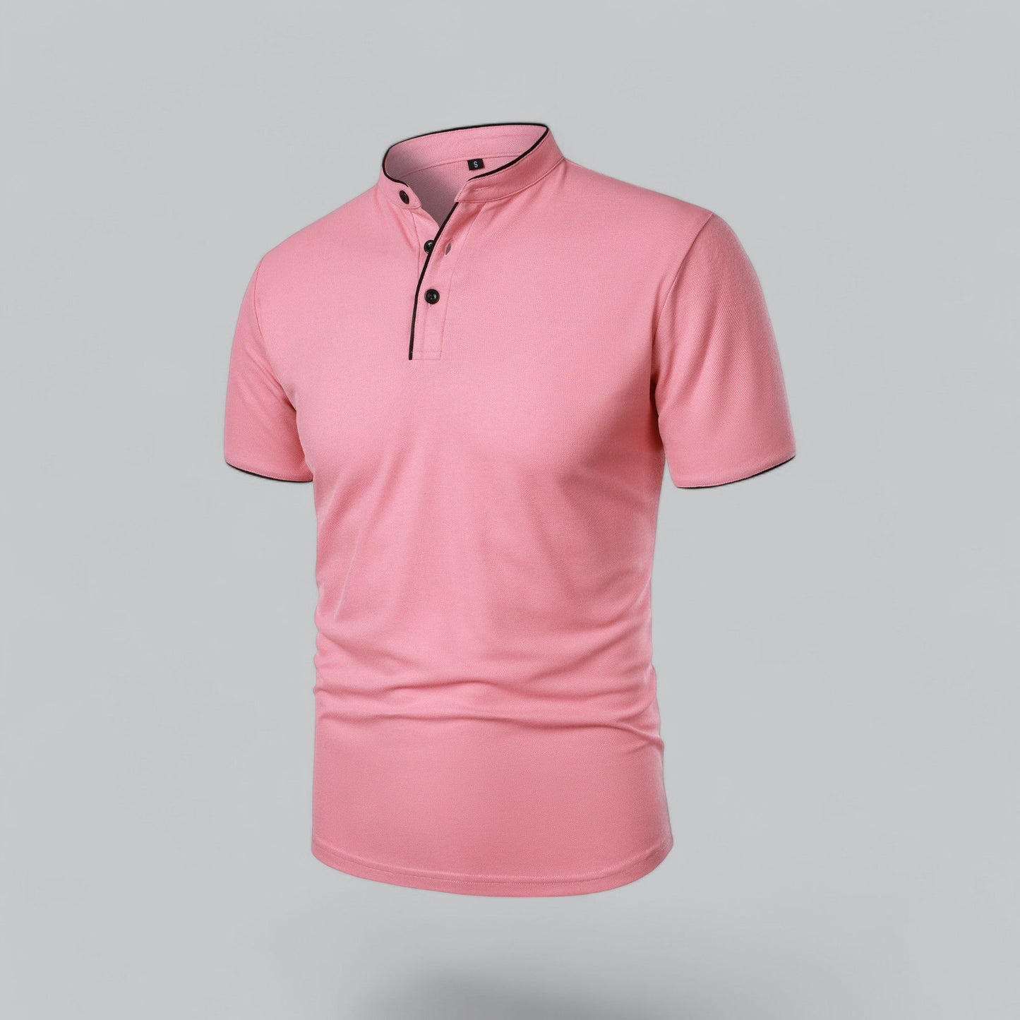 Polo sans col pour hommes – Style classique pour toutes les occasions
