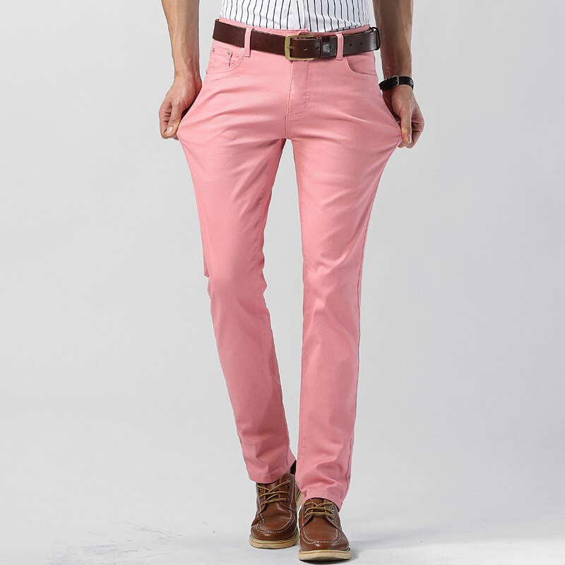 Pantalons Colorés pour Hommes - Idéal pour un Style Smart Casual