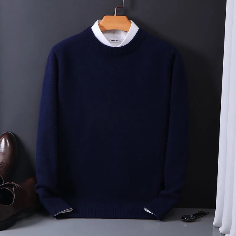 Pull en Tricot Classique pour Hommes - Idéal pour Toutes les Occasions