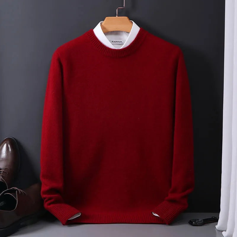Pull en Tricot Classique pour Hommes - Idéal pour Toutes les Occasions
