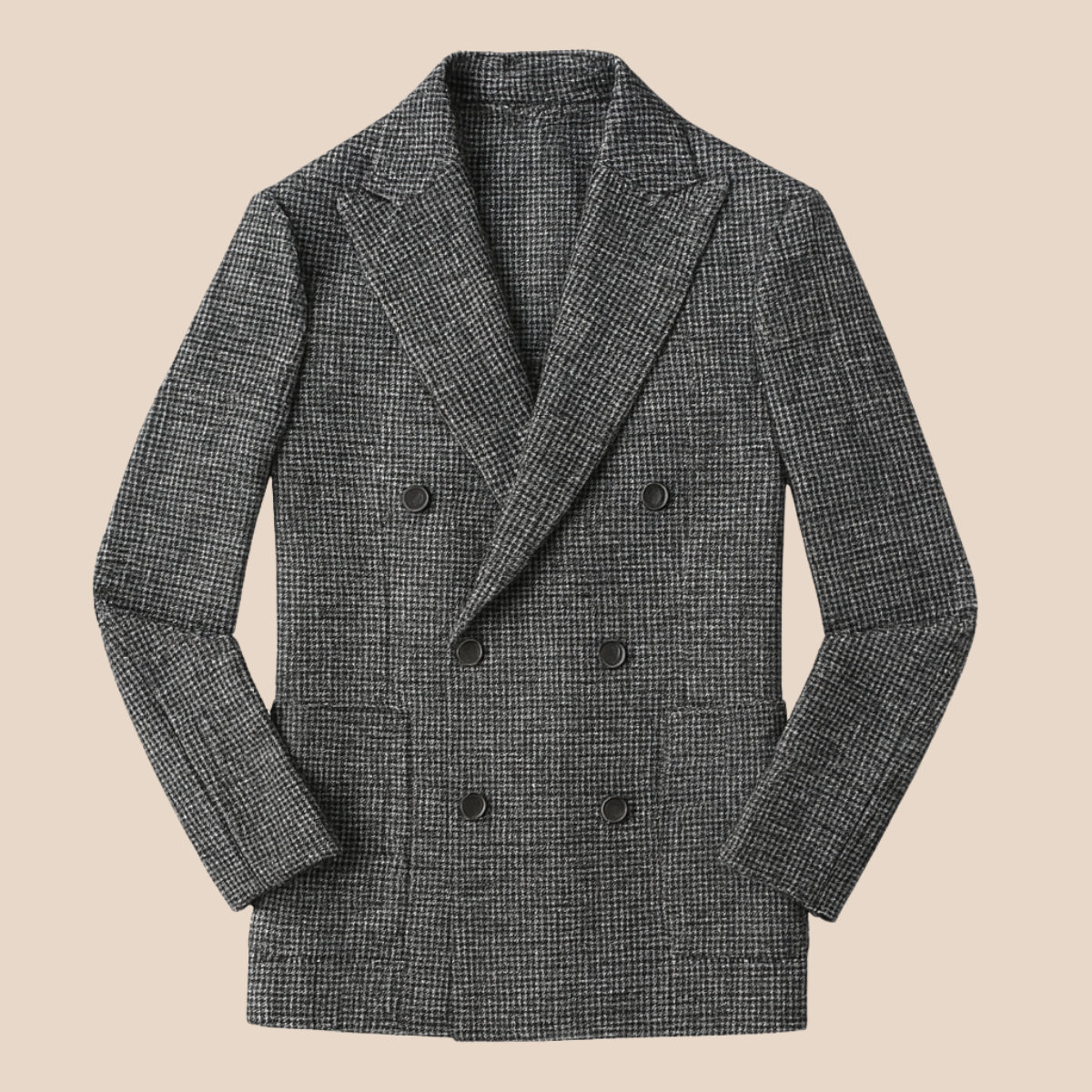 Blazer à Carreaux pour Hommes pour Événements Élégants