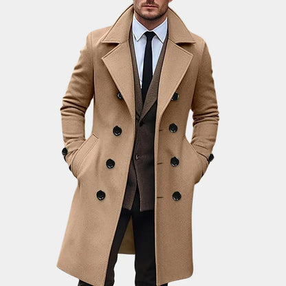Manteau Croisé pour Hommes à Porter Toute l'Année