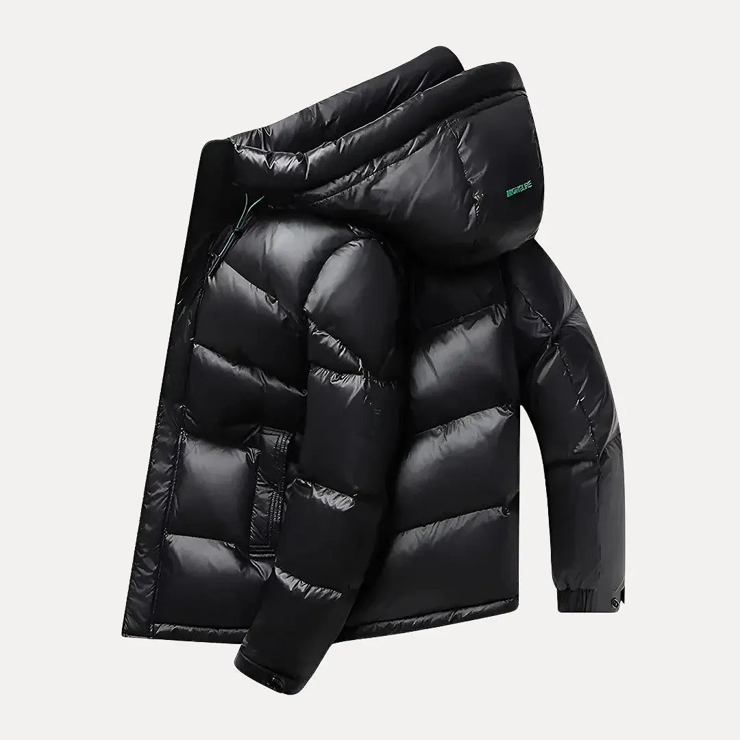Veste à Capuche Matelassée pour Hommes pour les Aventures d'Hiver
