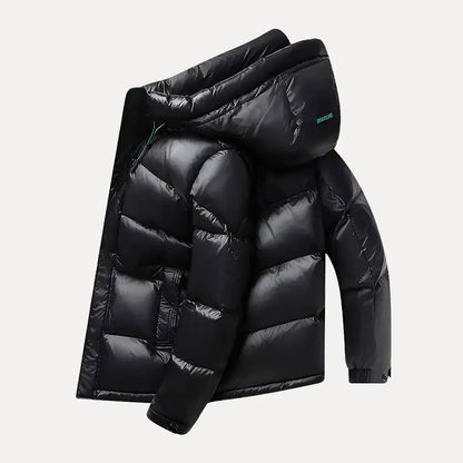 Veste à Capuche Matelassée pour Hommes pour les Aventures d'Hiver