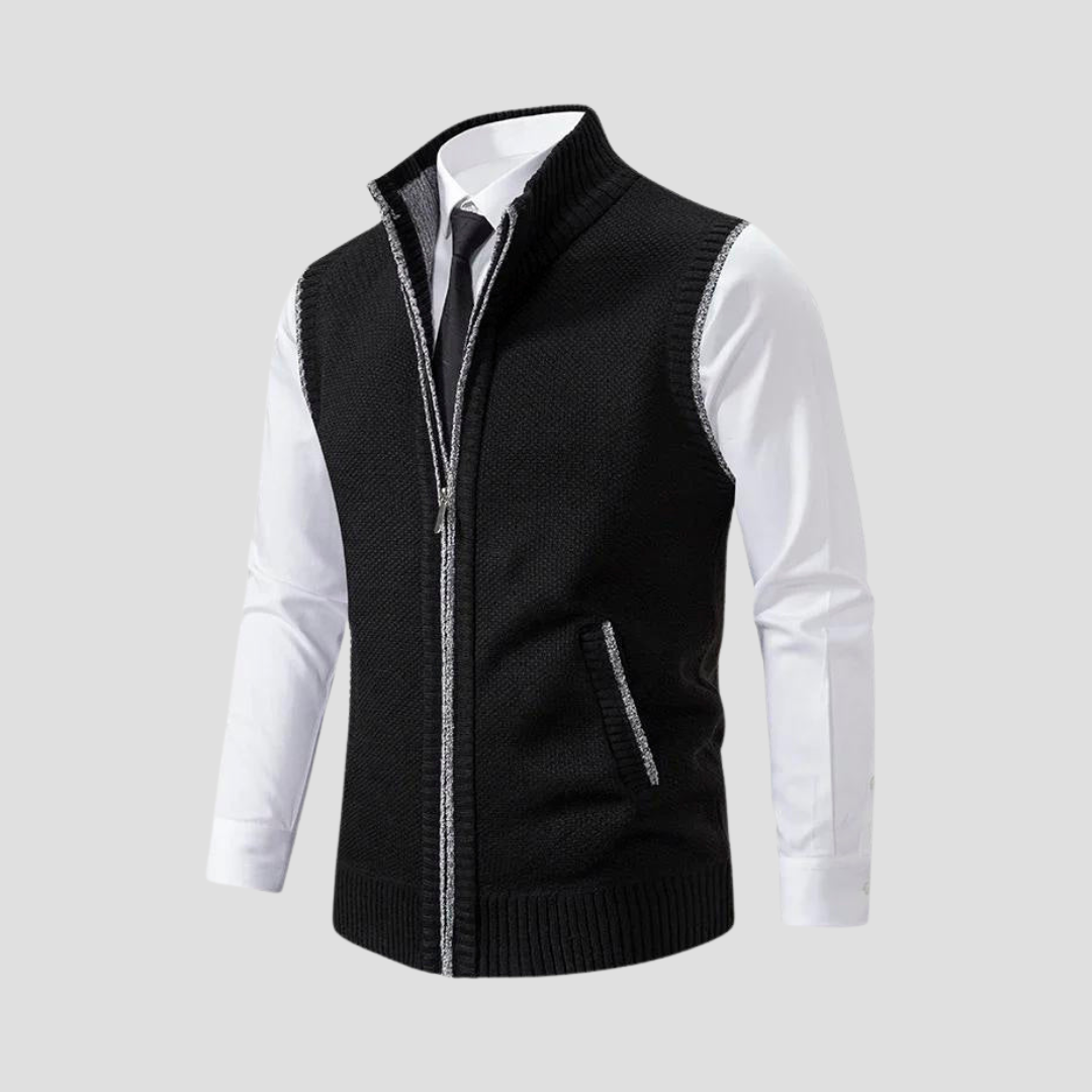 Gilet en Tricot pour Hommes - Une Couche Élégante pour Toutes Occasions