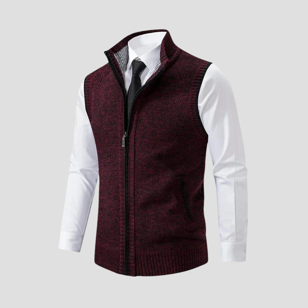 Gilet en Tricot pour Hommes - Une Couche Élégante pour Toutes Occasions