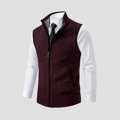Gilet en Tricot pour Hommes - Une Couche Élégante pour Toutes Occasions