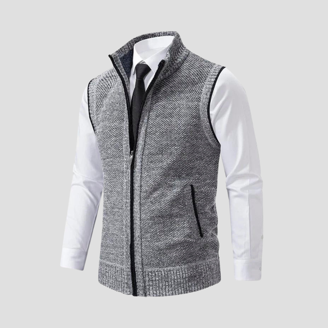Gilet en Tricot pour Hommes - Une Couche Élégante pour Toutes Occasions