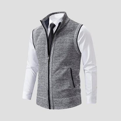 Gilet en Tricot pour Hommes - Une Couche Élégante pour Toutes Occasions