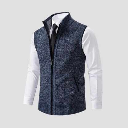 Gilet en Tricot pour Hommes - Une Couche Élégante pour Toutes Occasions