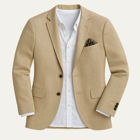 Veste Blazer en Lin pour Hommes pour Événements Smart Casual