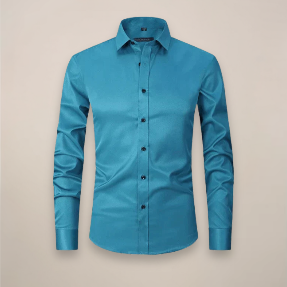 Chemise à Manches Longues pour Hommes – Tissu Anti-Froissement pour Toutes les Occasions