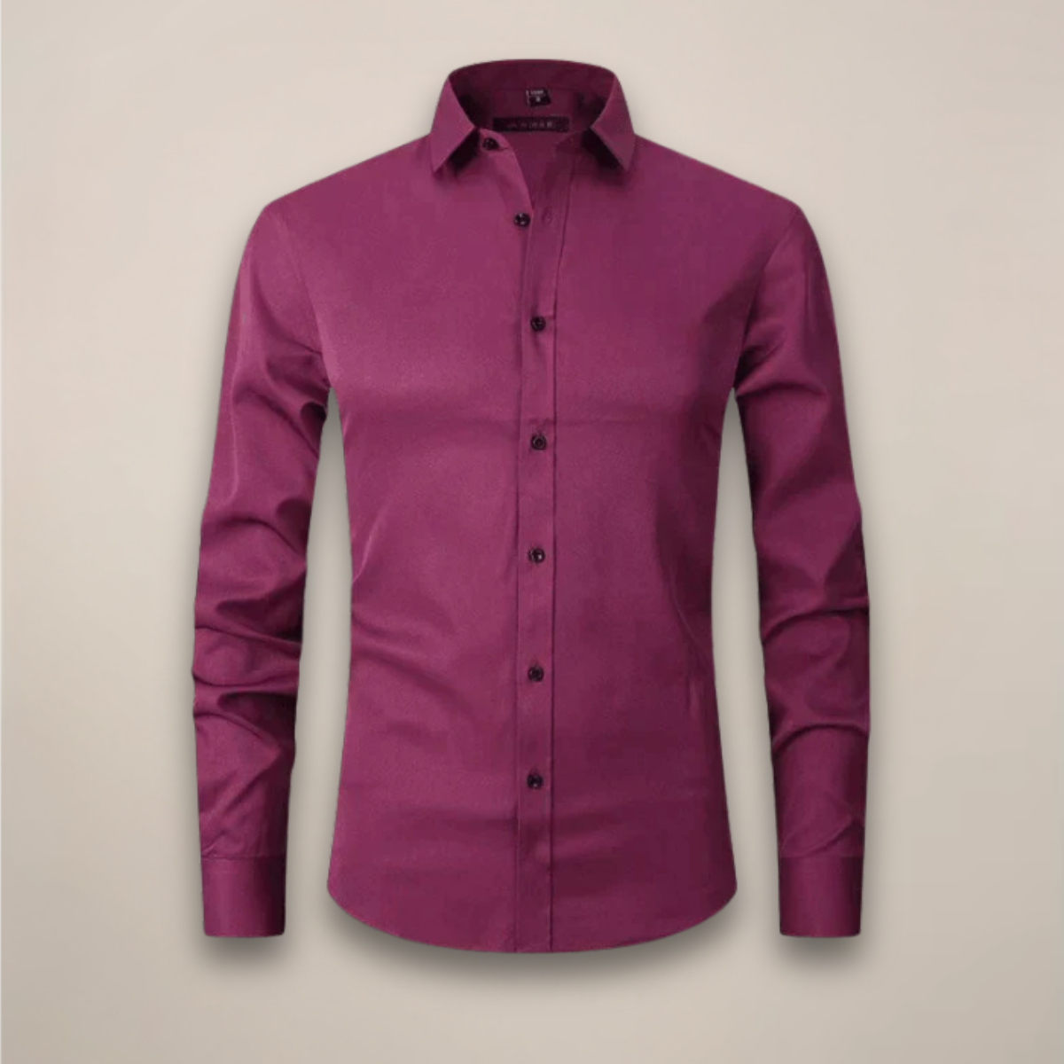 Chemise à Manches Longues pour Hommes – Tissu Anti-Froissement pour Toutes les Occasions