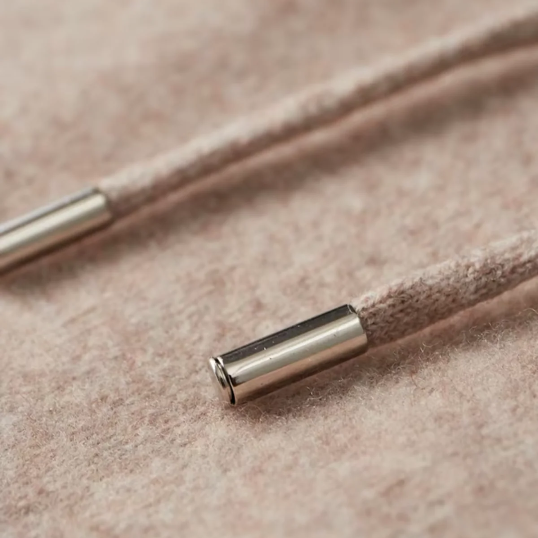 Pull zippé confortable pour homme et pantalon à cordon pour un style décontracté