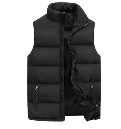 Gilet Zippé Isolé pour Hommes pour un Style Décontracté Chic
