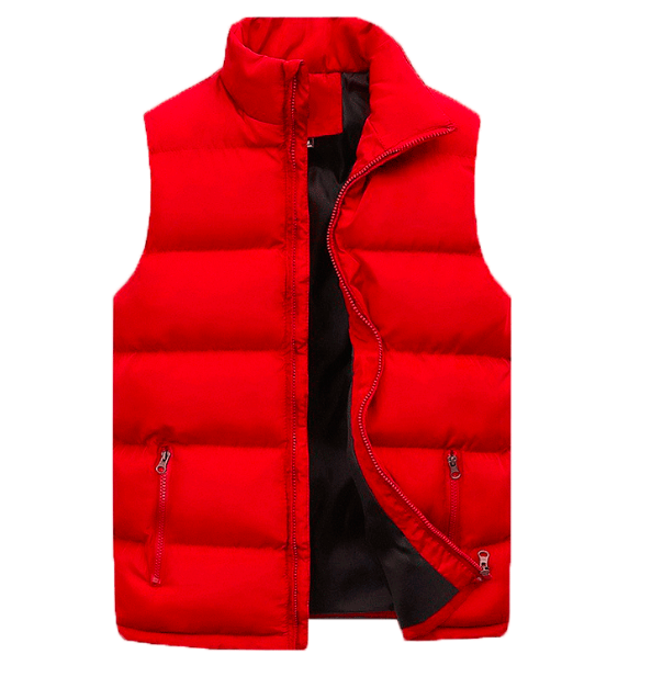 Gilet Zippé Isolé pour Hommes pour un Style Décontracté Chic