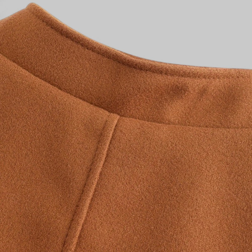 Manteau d'hiver minimaliste pour homme, avec boutons, pour un style smart casual