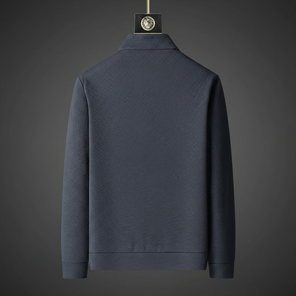 Veste zippée pour homme et joggers fuselés pour un style décontracté au quotidien