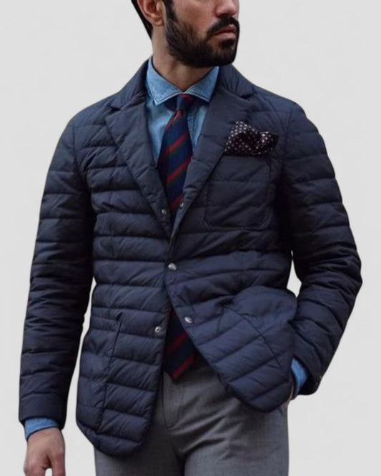 Veste Matelassée pour Hommes pour Événements Élégants