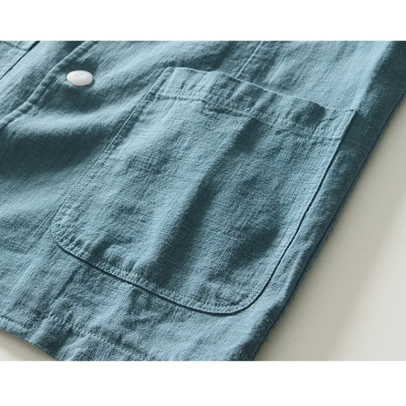 Blazer en Lin pour Hommes pour Événements Décontractés-Chic