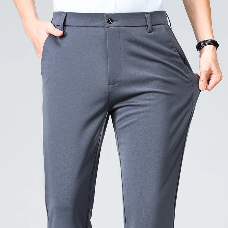 Pantalon Slim Fit pour Hommes - Tenue de Bureau Sophistiquée