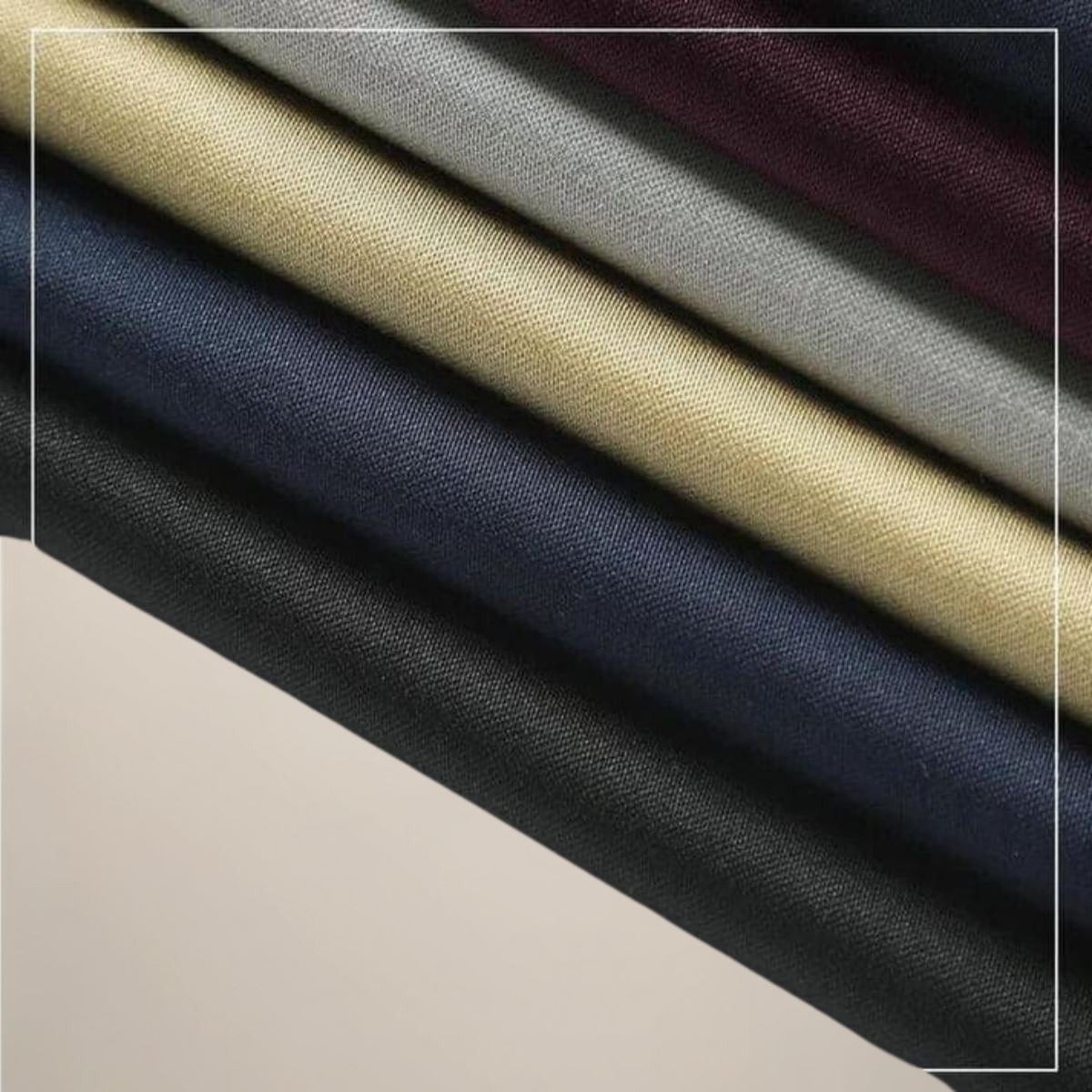 Pantalons habillés ajustés pour hommes avec taille extensible pour le travail