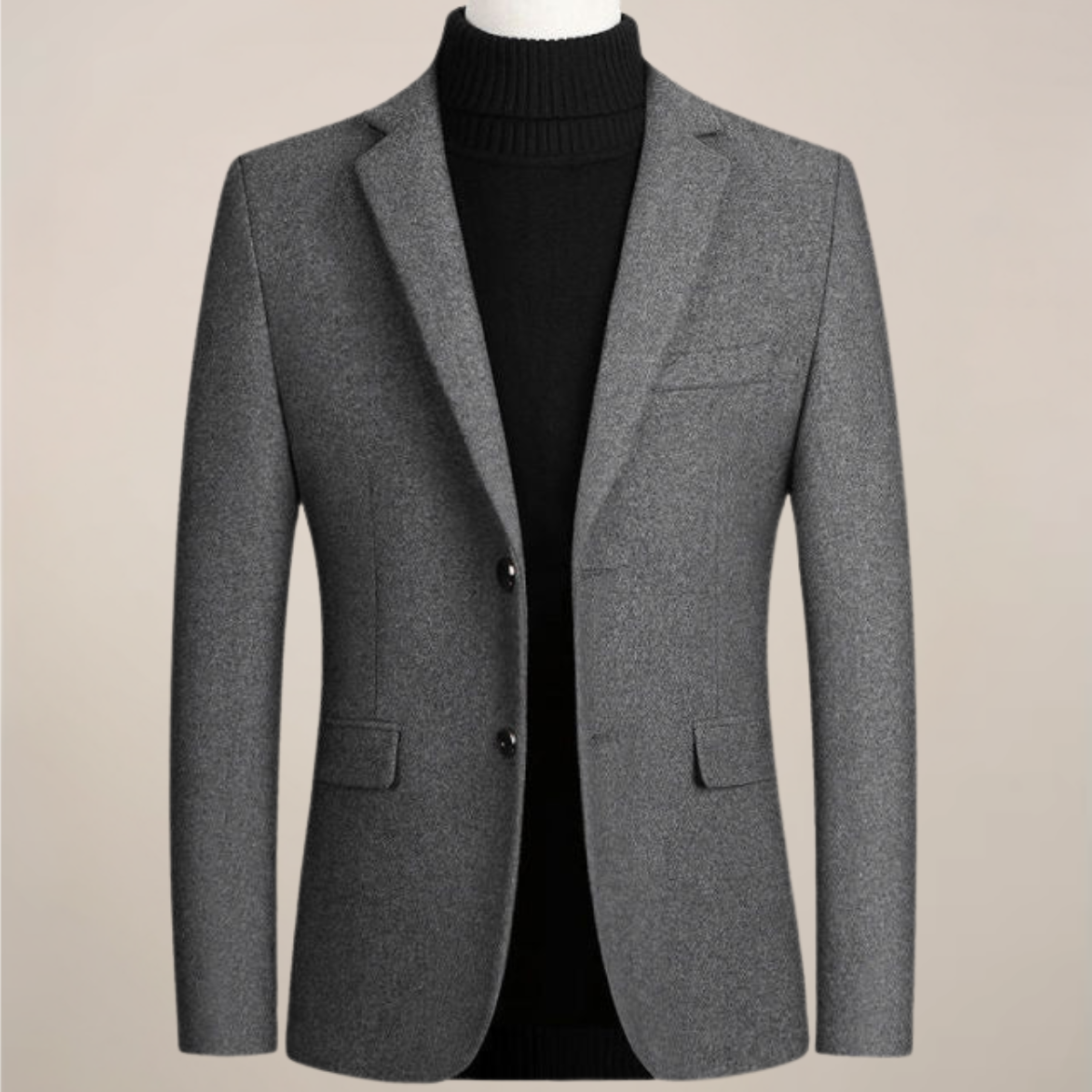 Blazer Smart Casual pour Hommes – Veste Élégante à Deux Boutons pour Toutes les Occasions