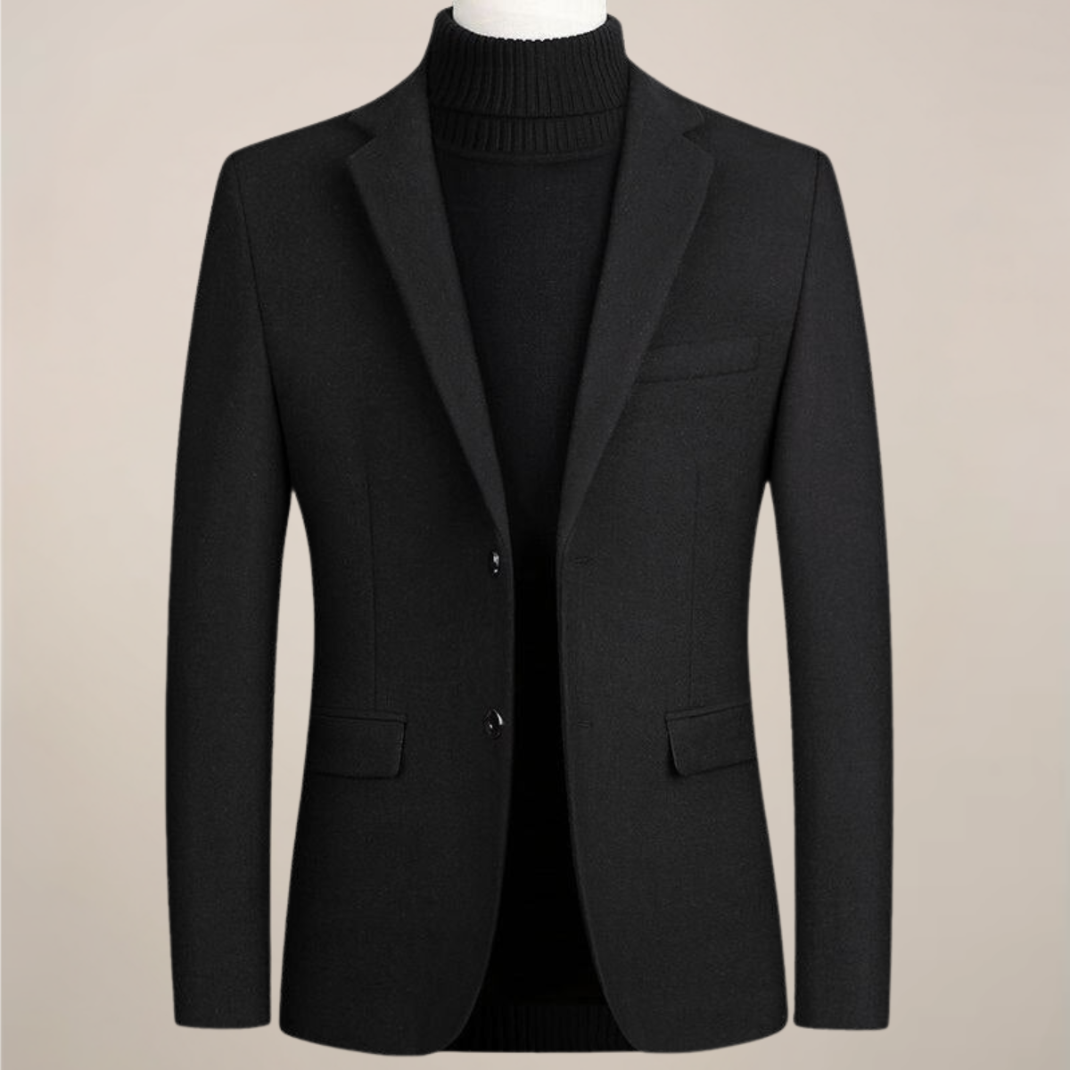 Blazer Smart Casual pour Hommes – Veste Élégante à Deux Boutons pour Toutes les Occasions