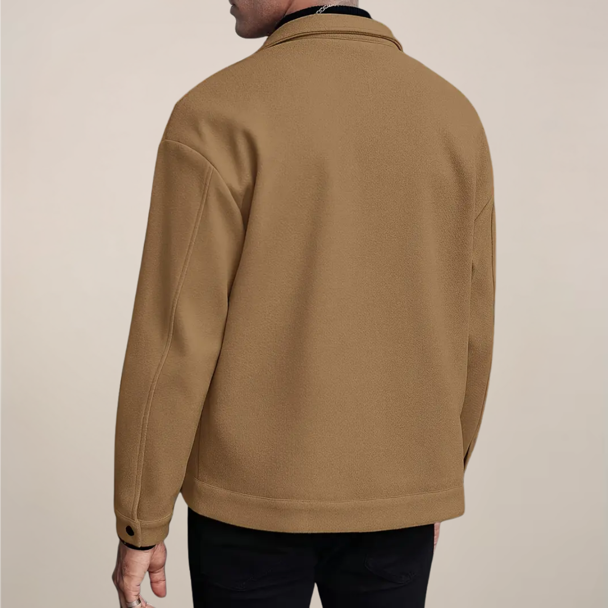 Veste à Boutons Élégante pour Hommes pour l'Automne & l'Hiver