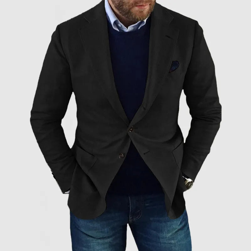 Blazer Intelligent pour Hommes à Deux Boutons pour Événements