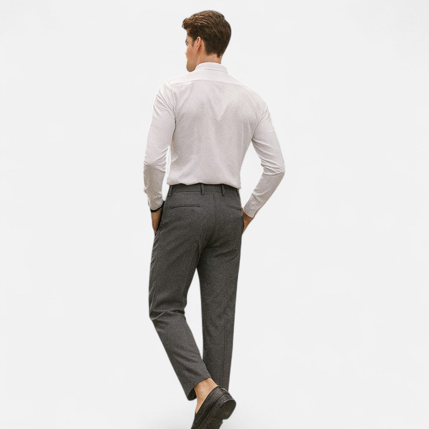 Pantalons Slim Fit pour Hommes – Tissu Élastique pour Événements Élégants