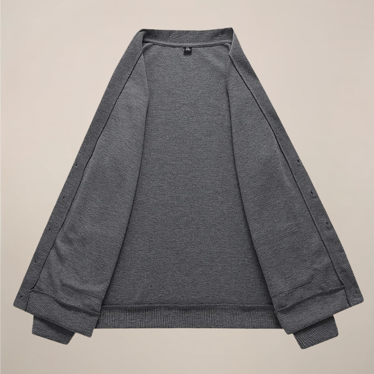 Gilet en Tricot à Col V pour Hommes avec Poches pour un Usage Quotidien