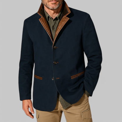 Veste Vintage pour Hommes - Vêtements d'Automne Classiques pour l'Extérieur