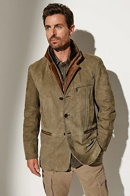 Veste Vintage pour Hommes à Col Revers – Style Classique pour Chaque Occasion