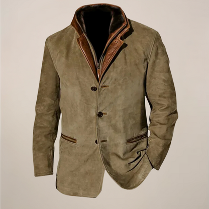 Veste Vintage pour Hommes à Col Revers – Style Classique pour Chaque Occasion