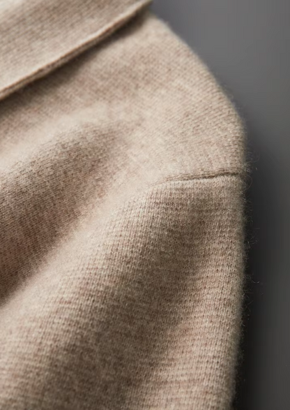 Cardigan Zippé pour Hommes – Couche Élégante pour un Port Toute l'Année
