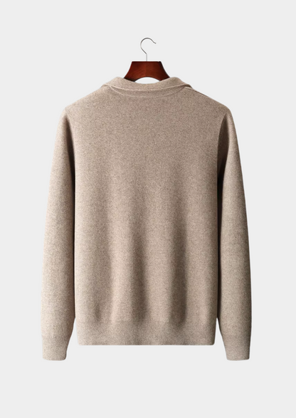 Cardigan Zippé pour Hommes – Couche Élégante pour un Port Toute l'Année