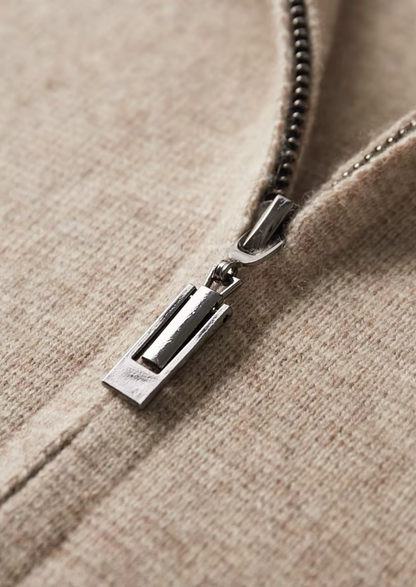 Cardigan Zippé pour Hommes – Couche Élégante pour un Port Toute l'Année