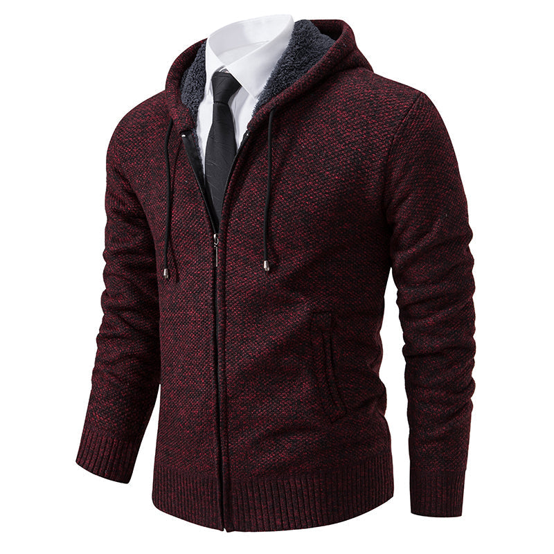 Hoodie à Zip en Tricot pour Hommes pour Toutes les Occasions