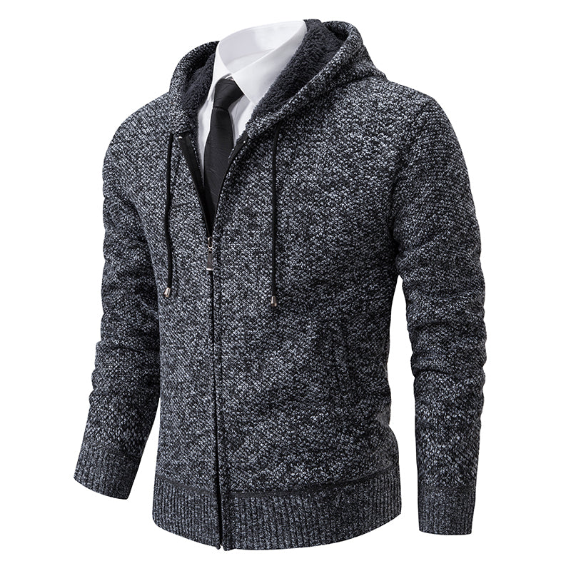 Hoodie à Zip en Tricot pour Hommes pour Toutes les Occasions