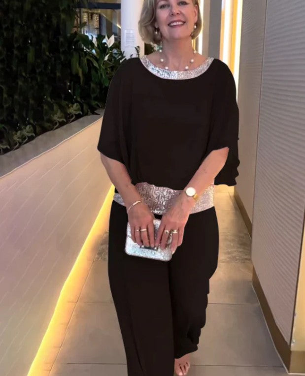 Celestia | Ensemble de Sequins Glamour pour Événements