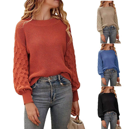 Pull en Tricot Épais et Confortable pour Sorties Chics