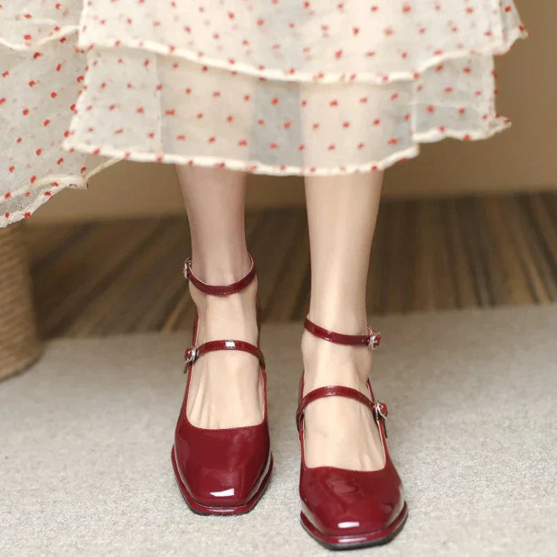 Talons Chic à Bride de Cheville pour Occasions Élégantes