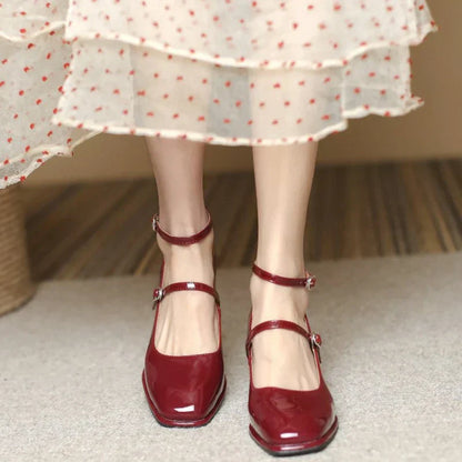 Talons Chic à Bride de Cheville pour Occasions Élégantes